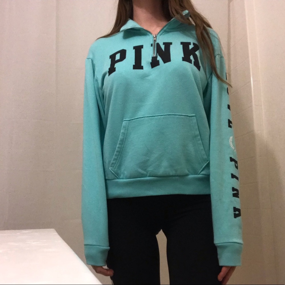 SOLD ❌ PINK teal color pullover